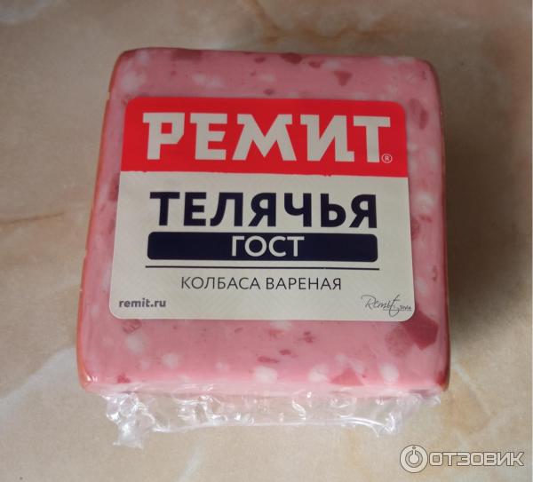 Колбаса Ремит Телячья фото