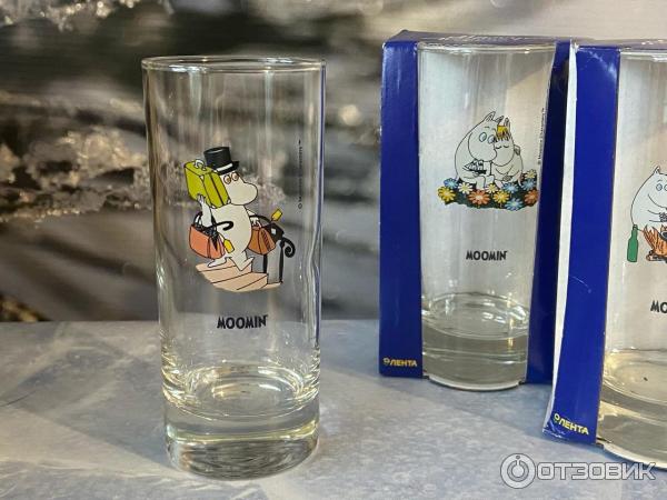 Посуда из натрий-кальций-силикатного стекла Опытный стекольный завод Набор стаканов фото