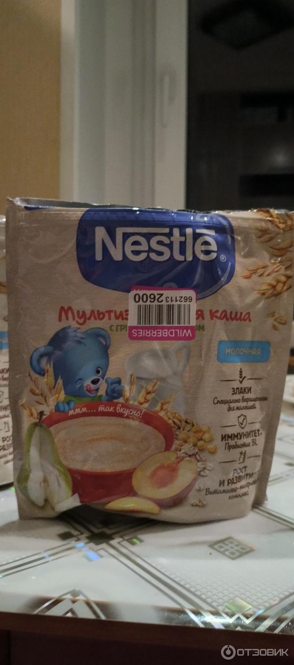 Детские каши Nestle фото