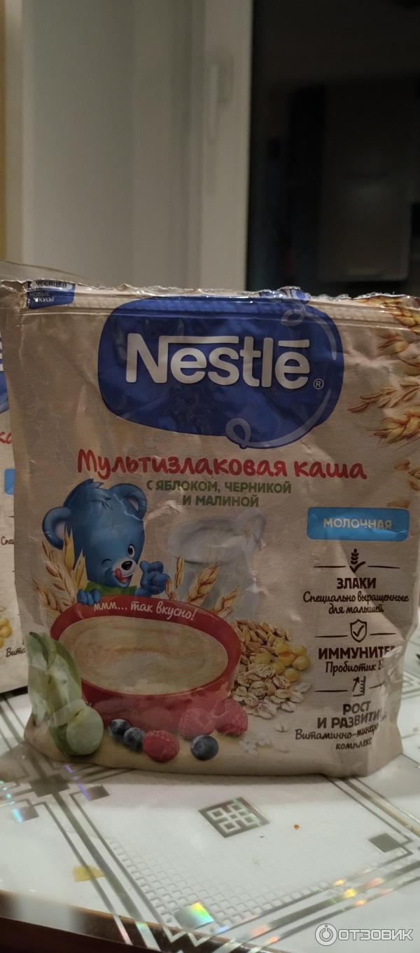 Детские каши Nestle фото