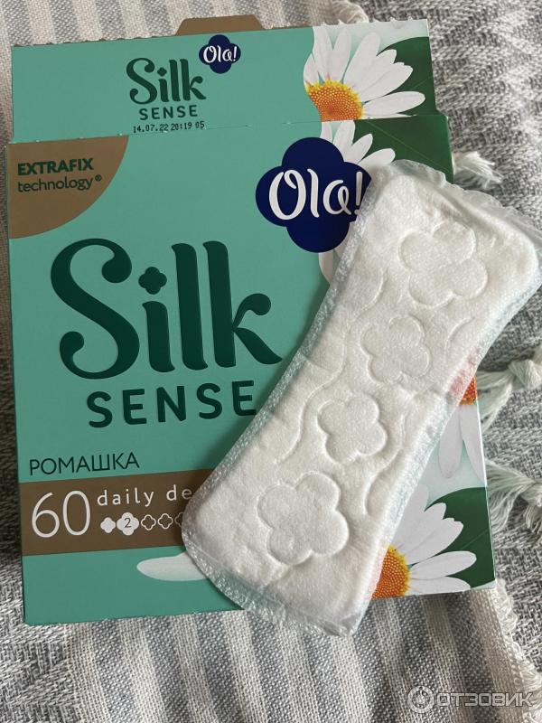 Ежедневные прокладки Ola! Ромашка OLA! Silk Sense DAILY DEO Ромашка фото