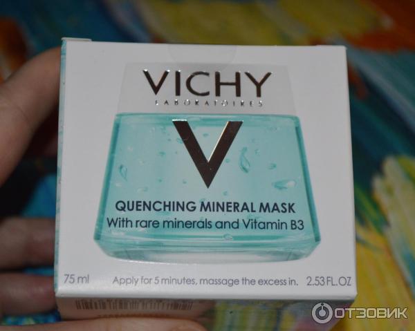 Минеральная успокаивающая маска Vichy фото