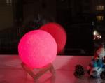Светильник 3D Print Moon Lamp "Луна" фото