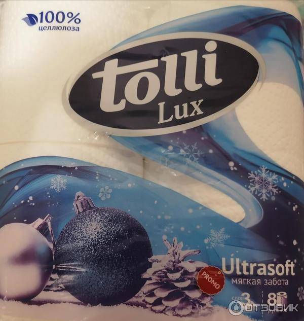 Туалетная бумага Tolli Lux фото