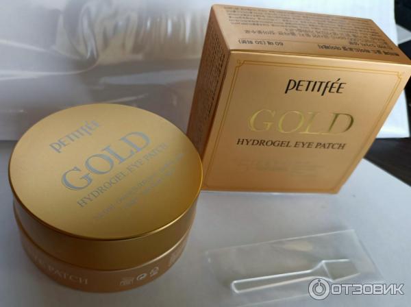 Гидрогелевые патчи Petitfee Gold Hydrogel Eye Patch фото