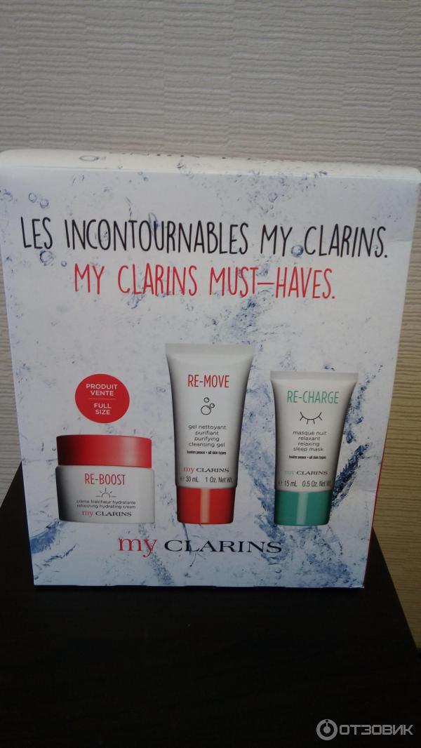 Набор средств ухода для молодой кожи Clarins My Clarins Re-boost фото