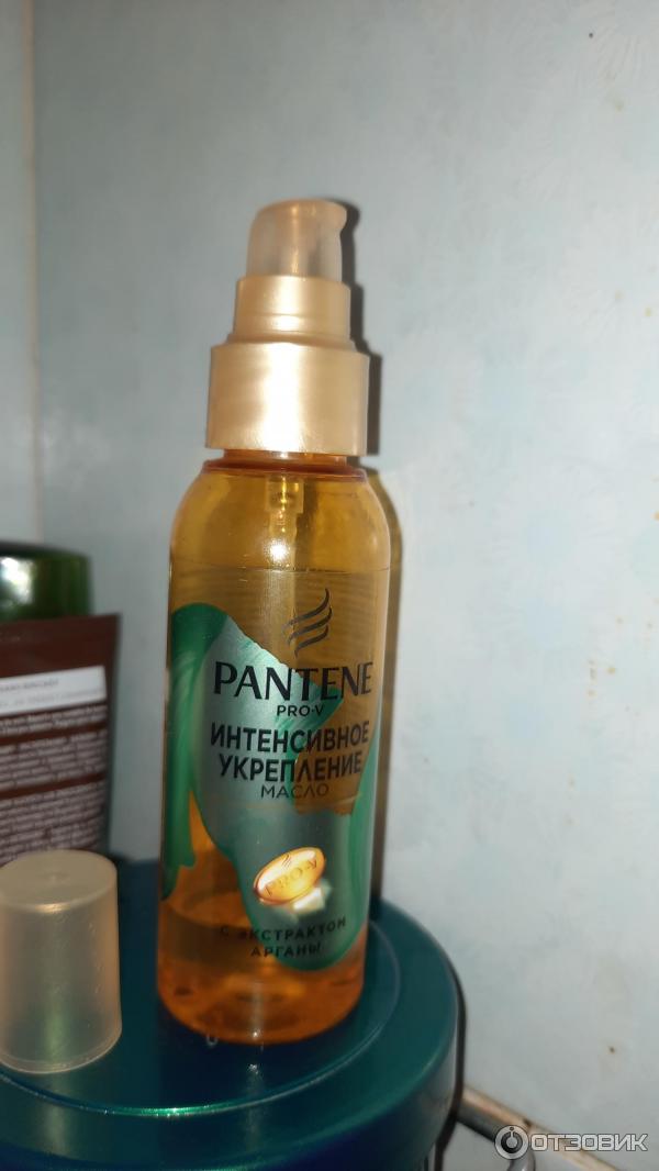 Масло для волос Pantene Pro-V Интенсивное укрепление с экстрактом арганы фото