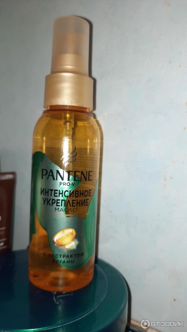 Масло для волос Pantene Pro-V Интенсивное укрепление с экстрактом арганы фото