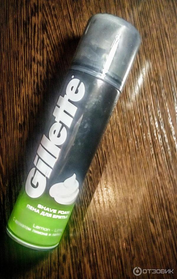 Пена для бритья Gillette Lemon Lime фото