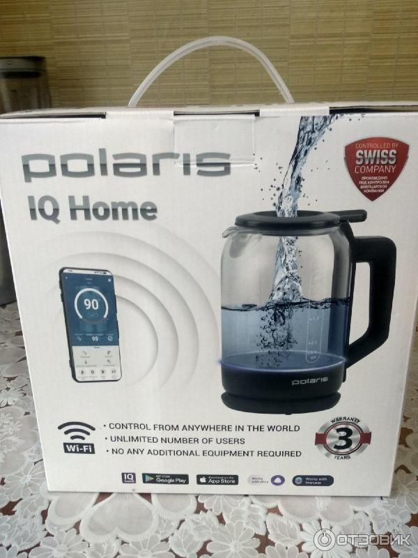 Электрочайник Polaris PWK 1712CGLD WIFI IQ Home фото