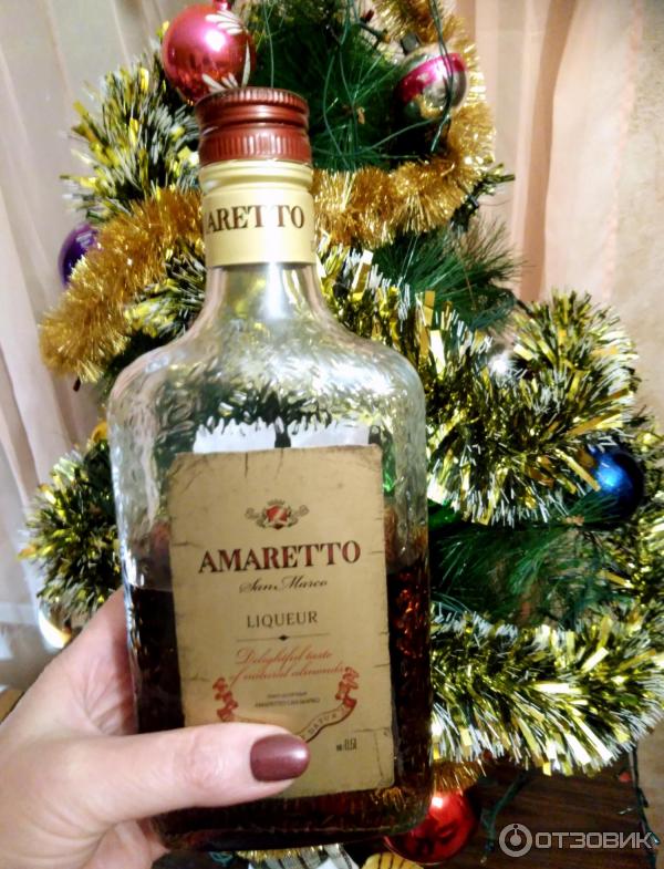 Ликер Нива Amaretto San Marco фото