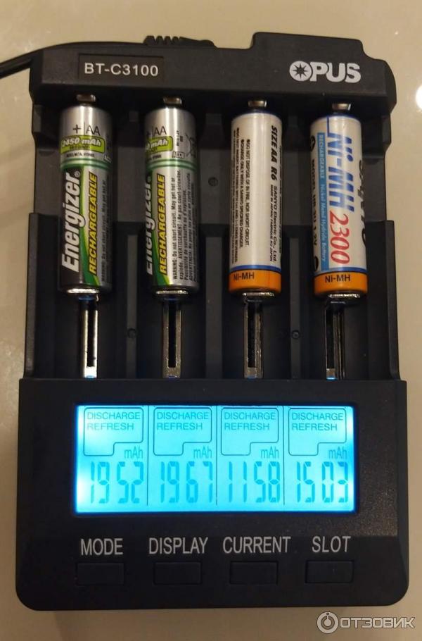 Универсальное интеллектуальное зарядное устройство OPUS BT-C3100 v 2.2