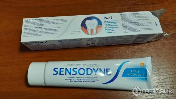 Зубная паста Sensodyne Ежедневная защита фото