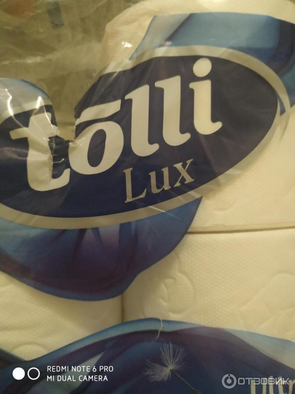 Туалетная бумага Tolli Lux фото