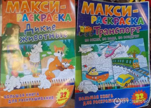 Макси-раскраска - издательство НД Плэй фото