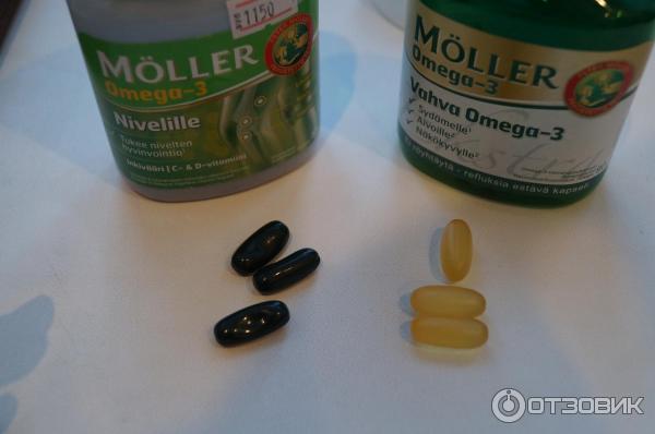 Витамины Moller Tupla Omega-3 фото