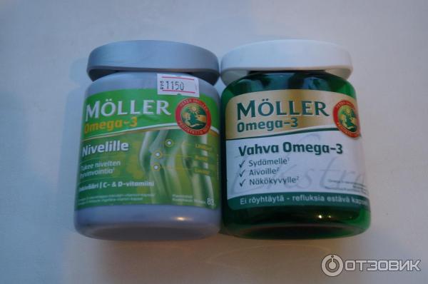 Витамины Moller Tupla Omega-3 фото