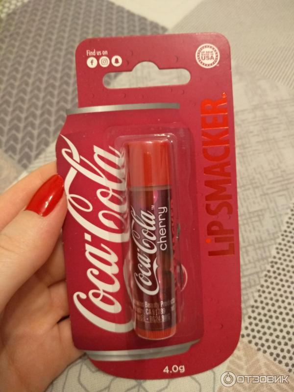 Бальзам для губ Lip Smacker Coca Cola фото