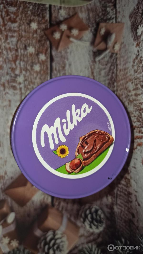 Паста ореховая Milka с добавлением какао фото