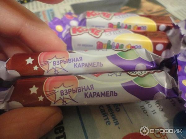 Конфеты Эссен Продакшн Cho ko-te Stick Bubble gum фото