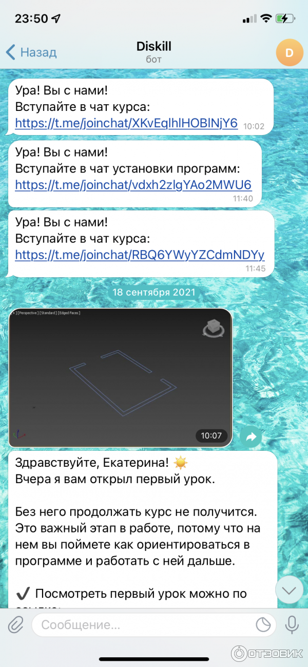 Чат университета