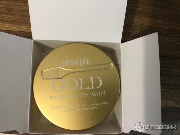 Гидрогелевые патчи Petitfee Gold Hydrogel Eye Patch фото