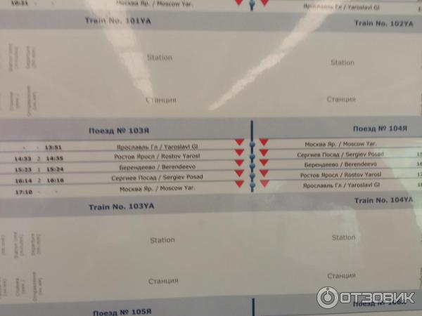 Поезд РЖД 103Я/104Я Ярославль-Москва фото
