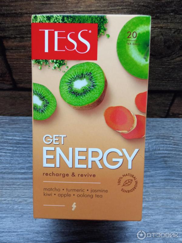 Чай Tess Get Energy фото