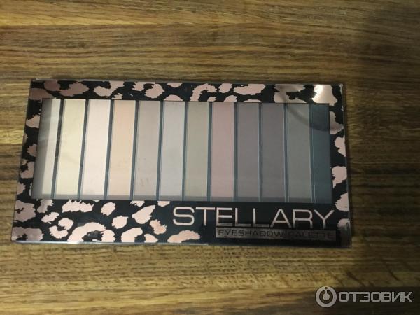 Палетка теней для век Stellary Eyeshadow Pallete 12 цветов фото