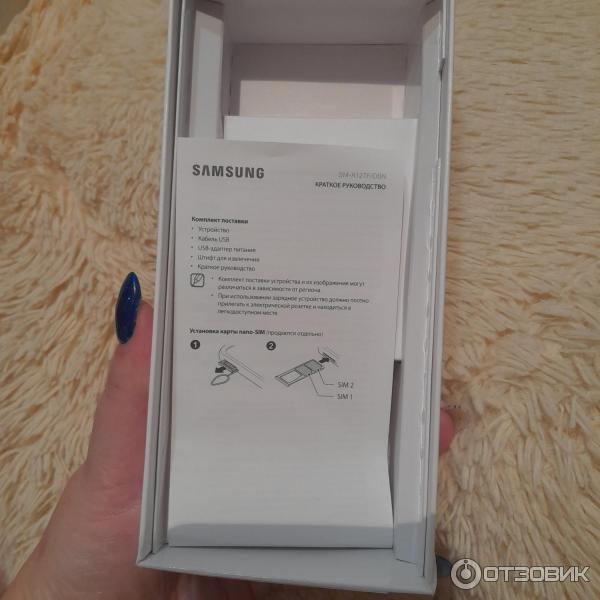 Смартфон Samsung Galaxy A12 фото