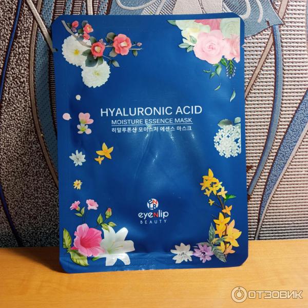 Тканевая маска Eyenlip Hyaluronic Acid moisture essence Mask фото