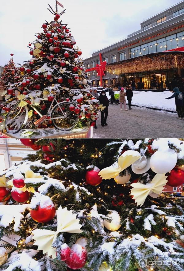 Выставка авторских елок Елки больших городов (Россия, Москва) фото