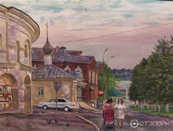 Вечерняя прогулка. Кострома.