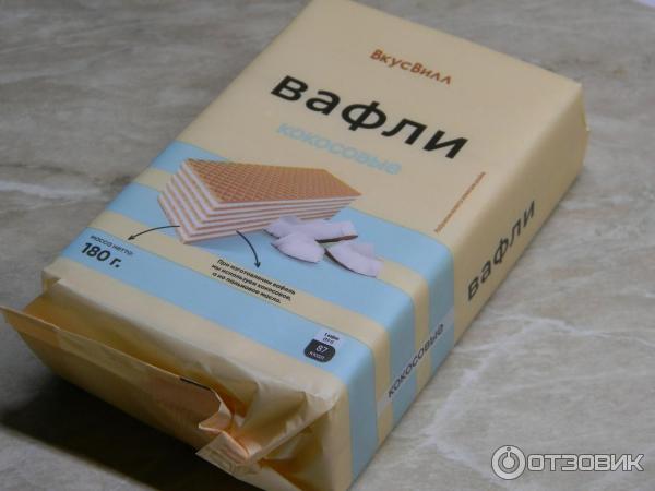 Вафли ВкусВилл Кокосовые фото