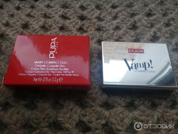 Тени для век Pupa Vamp Compact Duo фото