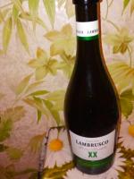 Винный напиток газированный Вагрус, LAMBRUSCO BIANCO белое полусладкое фото