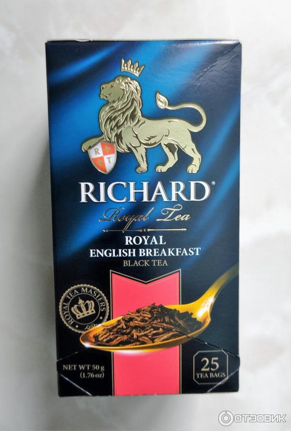 Чай черный Richard Royal English Breakfast фото