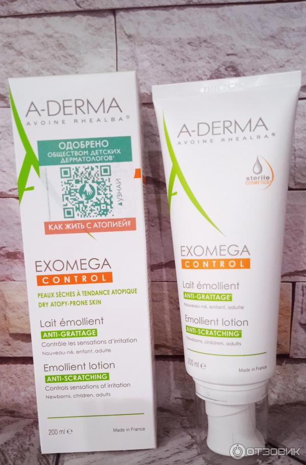 Лосьон смягчающий A-Derma Exomega Control фото