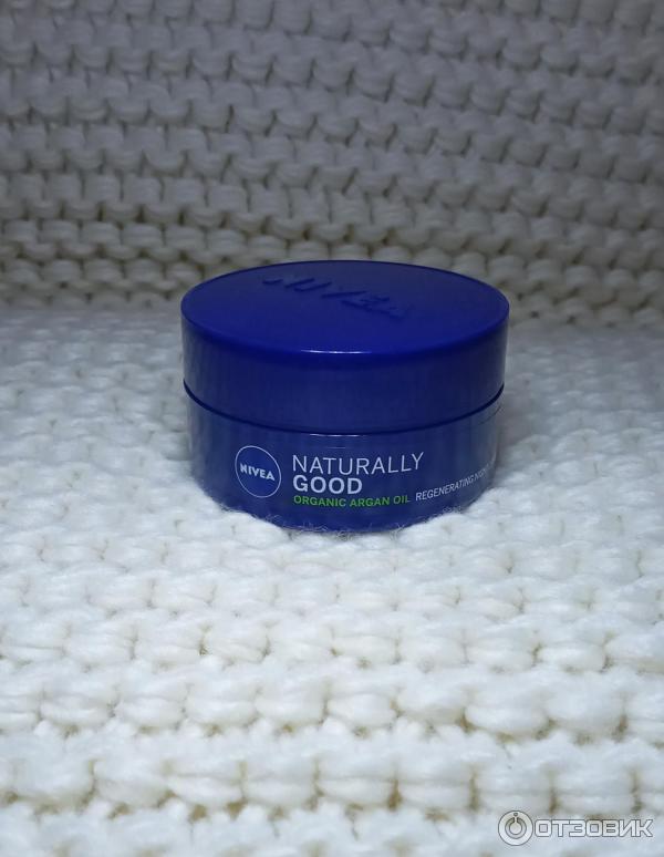 Ночной крем для лица Nivea Naturally Good с маслом арганы для всех типов кожи