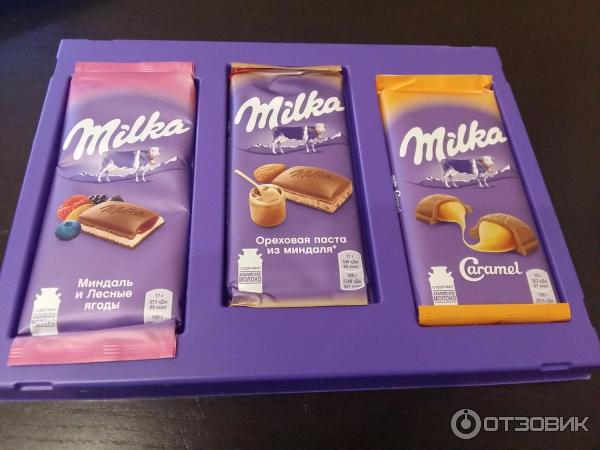 Набор шоколада Milka фото