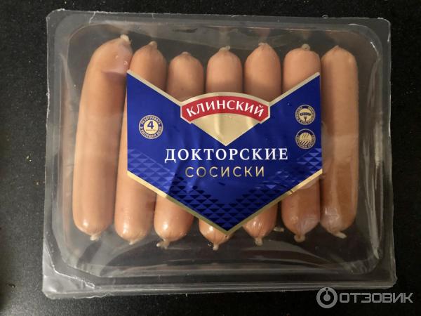 Сосиски Клинский мясокомбинат Докторские фото