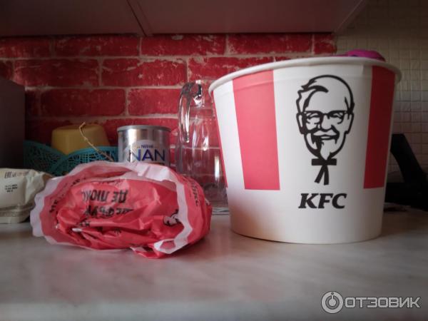 Сандерс Баскет KFC фото