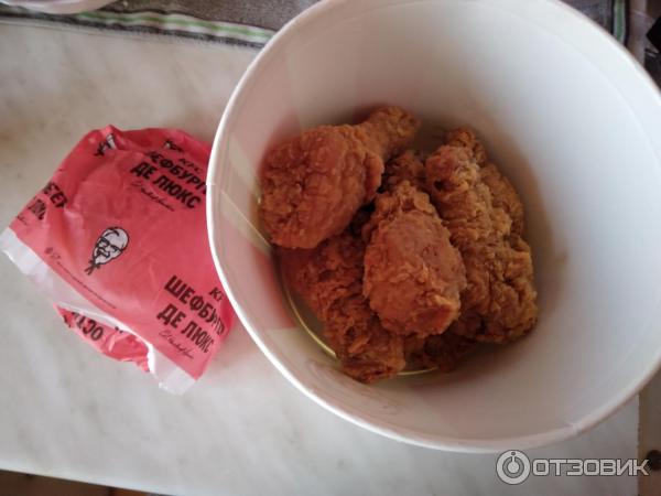 Сандерс Баскет KFC фото