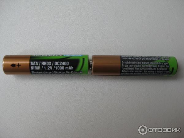 Аккумуляторные батарейки Duracell фото