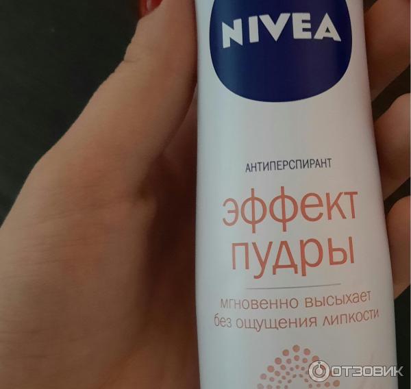 Дезодорант-антиперспирант Nivea Эффект пудры спрей фото