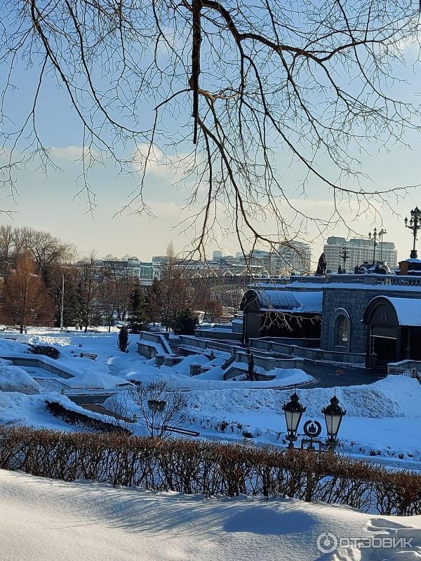 Сквер Храма Христа Спасителя (Россия, Москва) фото