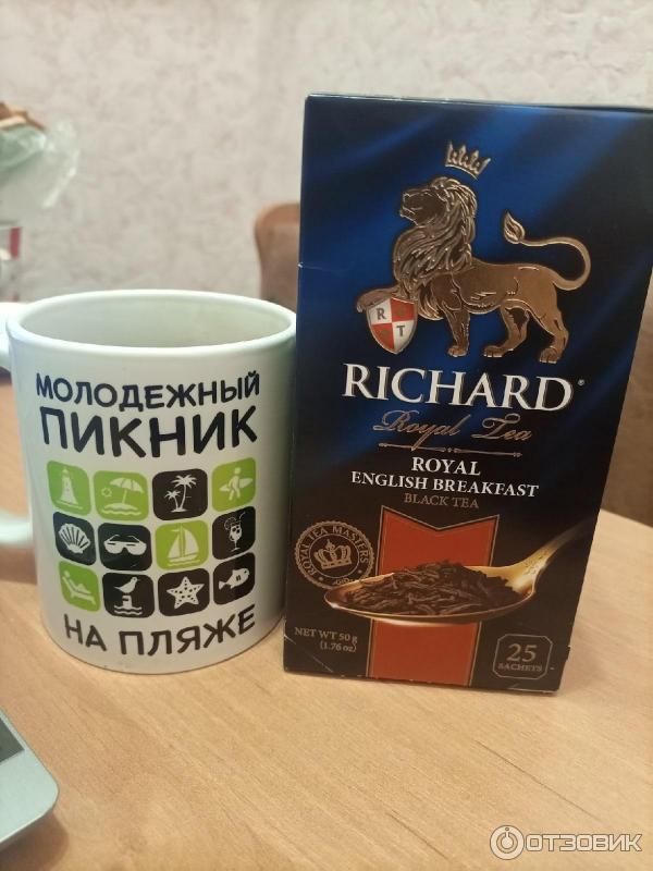 Чай черный Richard Royal English Breakfast фото