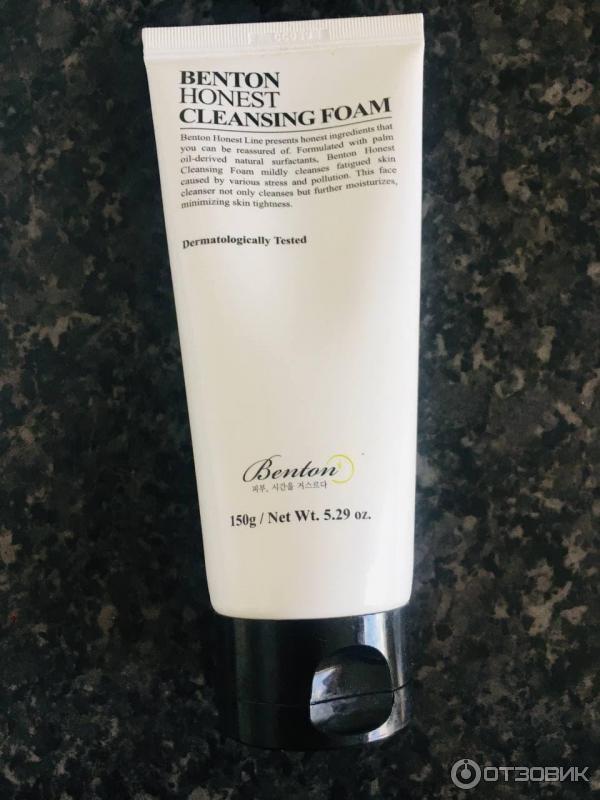 Очищающая пенка для умывания Benton honest cleansing foam фото