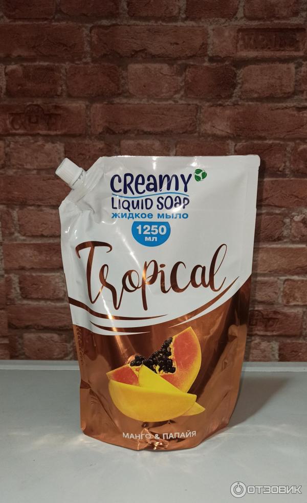 Жидкое мыло Creamy Liquid soap Tropical фото