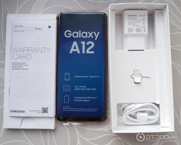 Смартфон Samsung Galaxy A12 фото